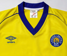 Load image into Gallery viewer, LEEDS UNITED 1982 AWAY RARE VINTAGE JERSEY RETRO FOOTBALL SHIRT