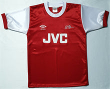 Load image into Gallery viewer, ARSENAL 1980 HOME JVC RARE VINTAGE JERSEY RETRO FOOTBALL SHIRT