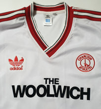 Load image into Gallery viewer, CHARLTON ATHLETIC 1986 AWAY WHITE RARE VINTAGE JERSEY RETRO FOOTBALL SHIRT