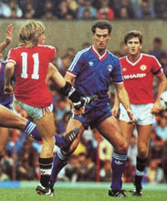 Load image into Gallery viewer, CHARLTON ATHLETIC 1986 AWAY BLUE RARE VINTAGE JERSEY RETRO FOOTBALL SHIRT