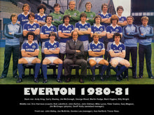 Load image into Gallery viewer, Everton 1980 home rare vintage jersey retro football shirt