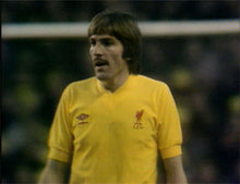 Load image into Gallery viewer, LIVERPOOL 1980 AWAY YELLOW HITACHI RARE VINTAGE JERSEY RETRO FOOTBALL SHIRT