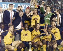 Load image into Gallery viewer, ARSENAL 1988 AWAY VINTAGE JERSEY RETRO FOOTBALL SHIRT