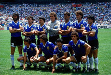 Load image into Gallery viewer, ARGENTINA 1986 WORLD CUP AWAY RARE VINTAGE JERSEY RETRO FOOTBALL SHIRT