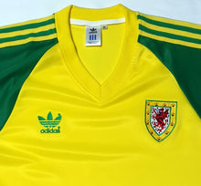 Load image into Gallery viewer, WALES 1982 AWAY YELLOW VINTAGE JERSEY RETRO FOOTBALL SHIRT