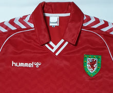 Load image into Gallery viewer, WALES 1987 HOME VINTAGE JERSEY RETRO FOOTBALL SHIRT