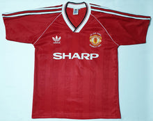 Load image into Gallery viewer, MANCHESTER UNITED 1990 FA CUP HOME VINTAGE JERSEY RETRO FOOTBALL SHIRT