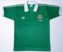 Load image into Gallery viewer, NORTHERN IRELAND 1982 HOME VINTAGE JERSEY RETRO FOOTBALL SHIRT