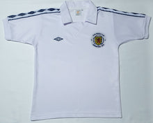 Load image into Gallery viewer, SCOTLAND 1978 WORLD CUP AWAY WHITE RARE VINTAGE JERSEY RETRO FOOTBALL SHIRT