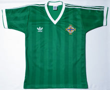 Load image into Gallery viewer, NORTHERN IRELAND 1984 HOME VINTAGE JERSEY RETRO FOOTBALL SHIRT