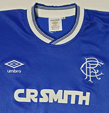 Load image into Gallery viewer, RANGERS 1985 HOME RARE VINTAGE JERSEY RETRO FOOTBALL SHIRT