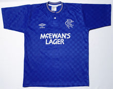 Load image into Gallery viewer, RANGERS 1987 HOME VINTAGE JERSEY RETRO FOOTBALL SHIRT