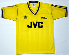 Load image into Gallery viewer, ARSENAL 1986 AWAY VINTAGE JERSEY RETRO FOOTBALL SHIRT