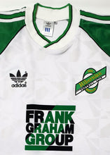 Load image into Gallery viewer, HIBERNIAN 1989 AWAY VINTAGE JERSEY RETRO FOOTBALL SHIRT