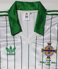Load image into Gallery viewer, NORTHERN IRELAND 1982 AWAY VINTAGE JERSEY RETRO FOOTBALL SHIRT