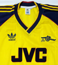 Load image into Gallery viewer, ARSENAL 1988 AWAY VINTAGE JERSEY RETRO FOOTBALL SHIRT