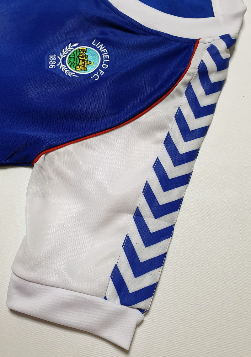 Retro linfield 2024 football shirts