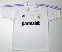 Load image into Gallery viewer, REAL MADRID 1985 HOME VINTAGE JERSEY RETRO FOOTBALL SHIRT