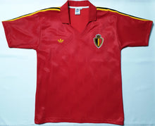 Load image into Gallery viewer, BELGIUM 1986 HOME WORLD CUP VINTAGE JERSEY RETRO FOOTBALL SHIRT