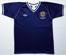 Load image into Gallery viewer, SCOTLAND 1982 WORLD CUP HOME RARE VINTAGE SOCCER JERSEY RETRO FOOTBALL SHIRT