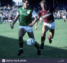 Load image into Gallery viewer, HIBERNIAN 1984 HOME VINTAGE JERSEY RETRO FOOTBALL SHIRT