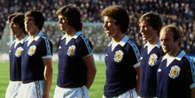 Load image into Gallery viewer, SCOTLAND 1978 WORLD CUP HOME VINTAGE JERSEY RETRO FOOTBALL SHIRT