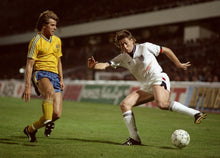 Load image into Gallery viewer, SWEDEN 1986 HOME VINTAGE JERSEY RETRO FOOTBALL SHIRT