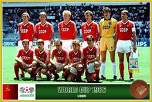 Load image into Gallery viewer, SOVIET UNION 1986 WORLD CUP AWAY RED VINTAGE JERSEY RETRO FOOTBALL SHIRT