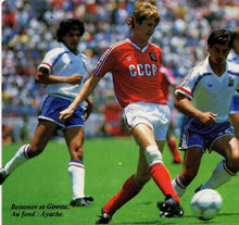 Load image into Gallery viewer, SOVIET UNION 1986 WORLD CUP AWAY RED VINTAGE JERSEY RETRO FOOTBALL SHIRT
