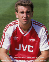 Load image into Gallery viewer, ARSENAL 1988 HOME VINTAGE JERSEY RETRO FOOTBALL SHIRT