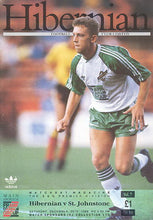 Load image into Gallery viewer, HIBERNIAN 1989 AWAY VINTAGE JERSEY RETRO FOOTBALL SHIRT