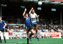 Load image into Gallery viewer, MANCHESTER UNITED 1980 AWAY 3RD RARE VINTAGE JERSEY RETRO FOOTBALL SHIRT