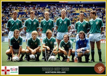 Load image into Gallery viewer, NORTHERN IRELAND 1986 HOME VINTAGE JERSEY RETRO FOOTBALL SHIRT