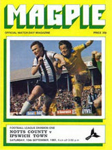 Load image into Gallery viewer, NOTTS COUNTY 1980 AWAY YELLOW VINTAGE JERSEY RETRO FOOTBALL SHIRT