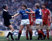 Load image into Gallery viewer, RANGERS 1985 HOME RARE VINTAGE JERSEY RETRO FOOTBALL SHIRT