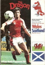 Load image into Gallery viewer, WALES 1983 HOME VINTAGE JERSEY RETRO FOOTBALL SHIRT