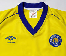 Load image into Gallery viewer, LEEDS UNITED 1982 AWAY RARE VINTAGE JERSEY RETRO FOOTBALL SHIRT
