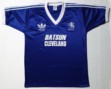 Load image into Gallery viewer, MIDDLESBROUGH 1980 AWAY BLUE VINTAGE RARE JERSEY RETRO FOOTBALL SHIRT
