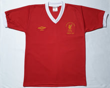 Load image into Gallery viewer, LIVERPOOL 1981 European Cup RARE VINTAGE JERSEY RETRO FOOTBALL SHIRT
