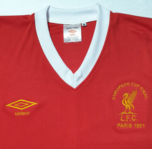 Load image into Gallery viewer, LIVERPOOL 1981 European Cup RARE VINTAGE JERSEY RETRO FOOTBALL SHIRT
