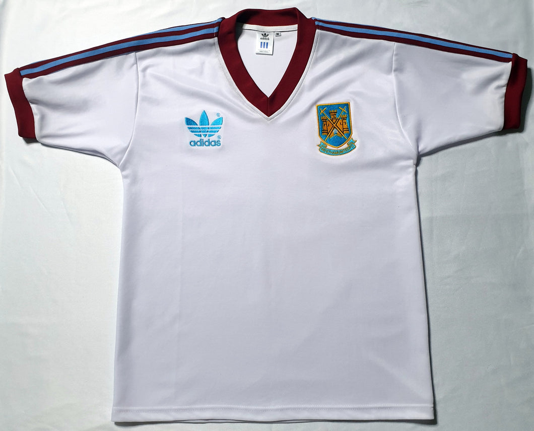 WEST HAM UNITED 1982 AWAY RARE VINTAGE JERSEY RETRO FOOTBALL SHIRT