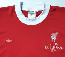 Load image into Gallery viewer, LIVERPOOL 1974 F.A. CUP FINAL RARE VINTAGE JERSEY RETRO FOOTBALL SHIRT
