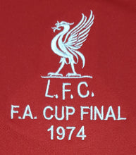 Load image into Gallery viewer, LIVERPOOL 1974 F.A. CUP FINAL RARE VINTAGE JERSEY RETRO FOOTBALL SHIRT
