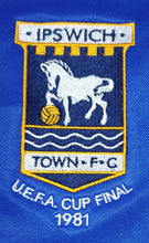 Load image into Gallery viewer, IPSWICH TOWN 1981 U.E.F.A. CUP HOME RARE VINTAGE SOCCER JERSEY RETRO FOOTBALL SHIRT
