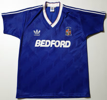 Load image into Gallery viewer, LUTON TOWN 1988 AWAY BLUE RARE VINTAGE JERSEY RETRO FOOTBALL SHIRT
