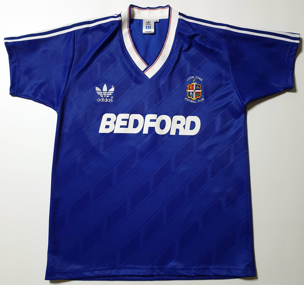 LUTON TOWN 1988 AWAY BLUE RARE VINTAGE JERSEY RETRO FOOTBALL SHIRT