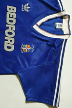 Load image into Gallery viewer, LUTON TOWN 1988 AWAY BLUE RARE VINTAGE JERSEY RETRO FOOTBALL SHIRT
