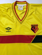 Load image into Gallery viewer, WATFORD 1985 HOME VINTAGE JERSEY RARE RETRO FOOTBALL SHIRT
