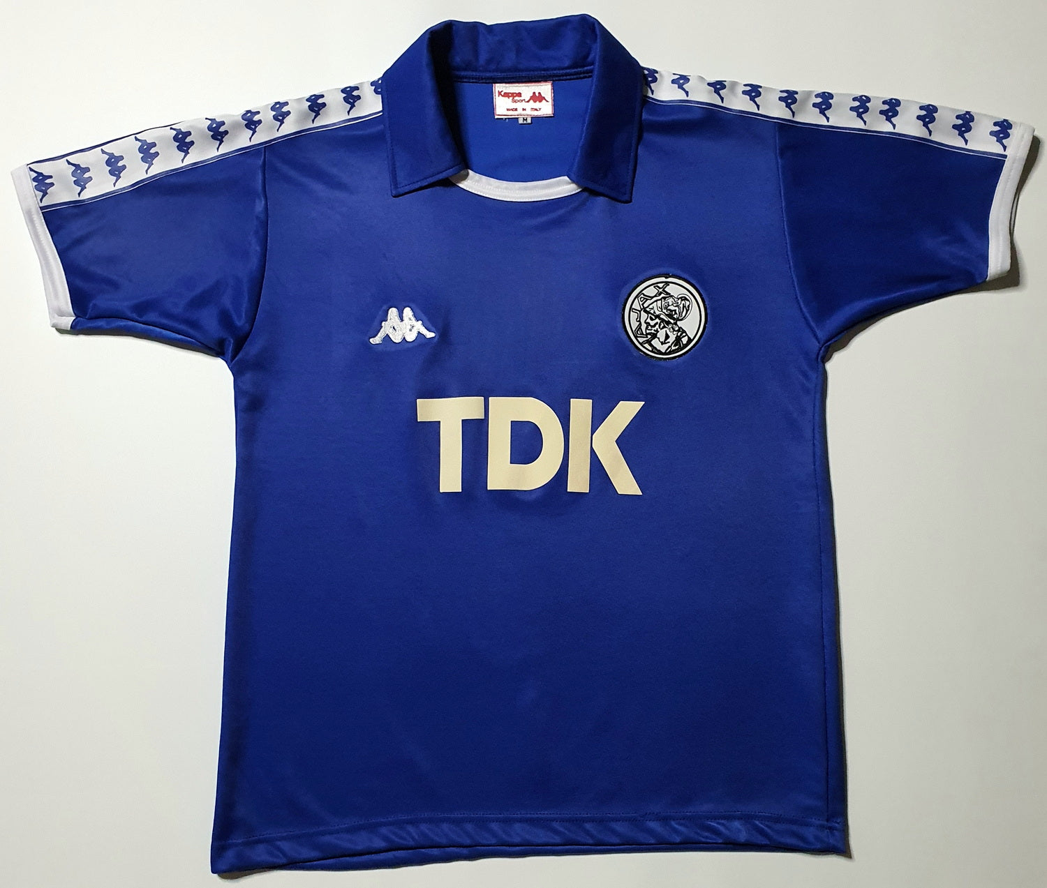 Ajax Amsterdam 1988 AWAY BLUE RARE VINTAGE JERSEY RETRO FOOTBALL