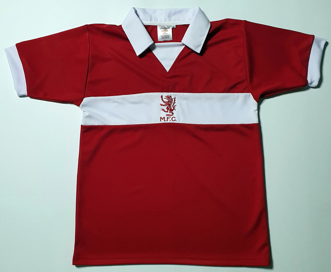 MIDDLESBROUGH 1974 HOME RARE VINTAGE JERSEY RETRO FOOTBALL SHIRT